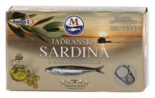 Jadranska sardina u biljnom ulju  